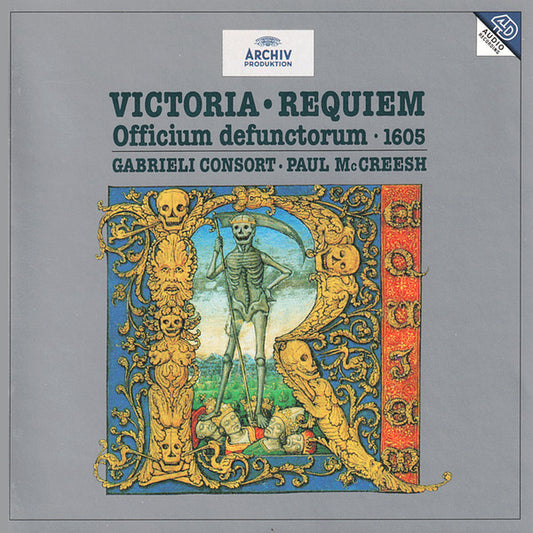 Victoria* - Gabrieli Consort • Paul McCreesh : Requiem: Officium Defunctorum • 1605 (CD, Album)