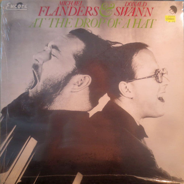 Michael Flanders & Donald Swann* : At The Drop Of A Hat (LP, RE)