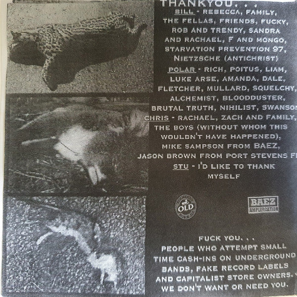 Infliction (2) : And The World We Betrayed..... (CDr, Album)
