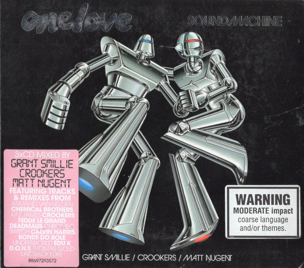 Grant Smillie / Crookers / Matt Nugent : Onelove Volume 8 - Sound Machine (3xCD, Comp, Mixed)