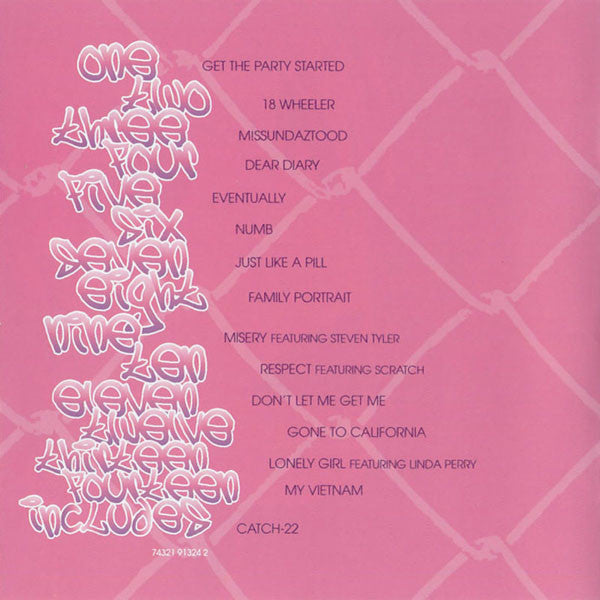 P!NK : M!ssundaztood (CD, Album, Enh, SME)