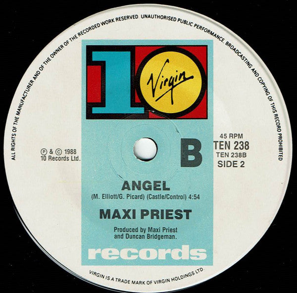 Maxi Priest : Goodbye To Love Again (7", Single)