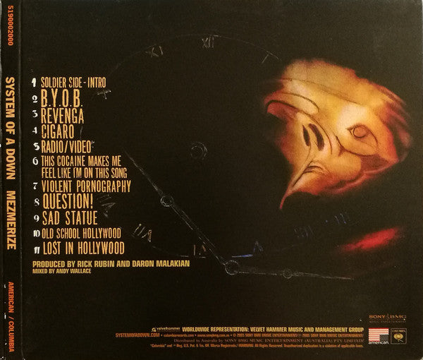 System Of A Down : Mezmerize (CD, Album, SME)