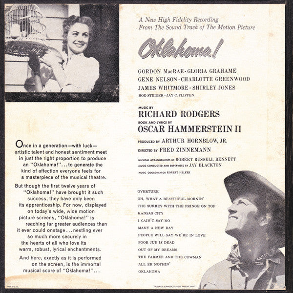 Rodgers And Hammerstein* : Oklahoma! (4x7", Album + Box)