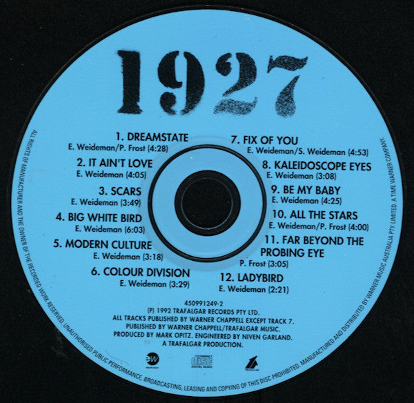 1927 : 1927 (CD, Album)