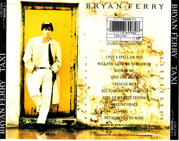 Bryan Ferry : Taxi (CD, Album)