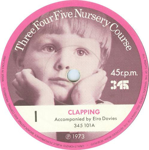 Children Accompanied By Eira Davies : Clapping / In The Kitchen (7")