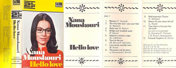 Nana Mouskouri : Hello Love (Cass, Comp)