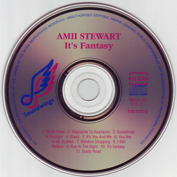 Amii Stewart : It's Fantasy (CD, Album)