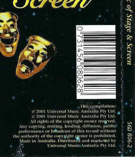 Various : Magic Of Stage & Screen (17 Greatest Hits From The Musicals And Movies) (CD, Comp)