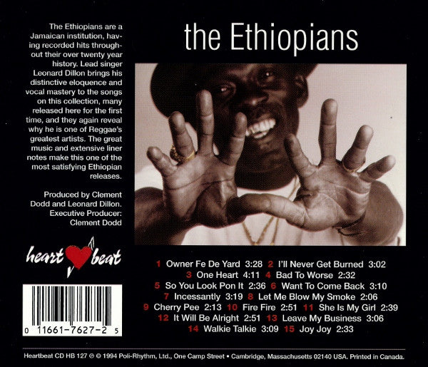 The Ethiopians : Owner Fe De Yard (CD, Album)