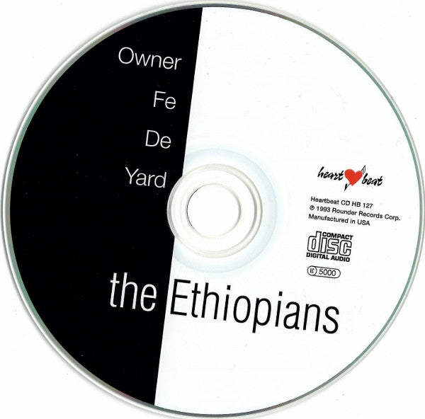 The Ethiopians : Owner Fe De Yard (CD, Album)