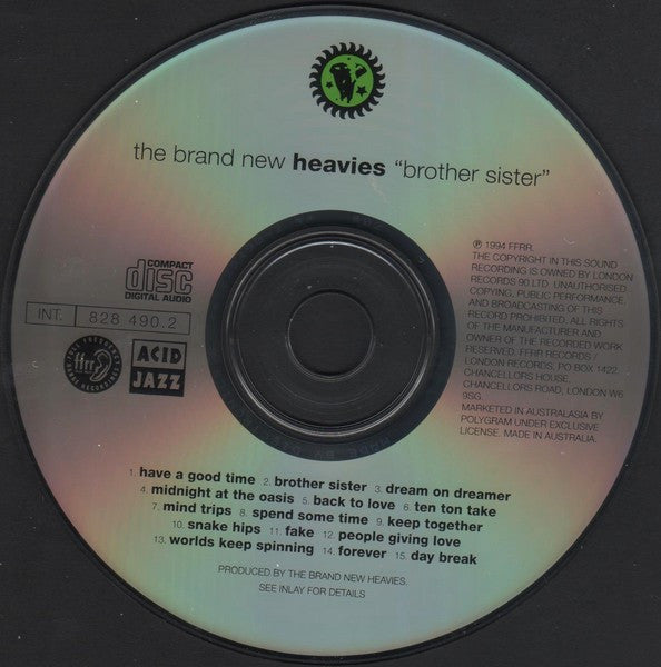 The Brand New Heavies : Brother Sister (CD, Album)
