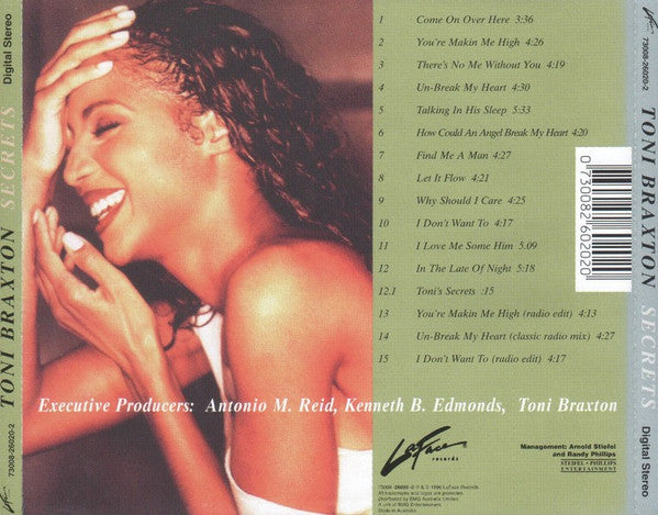 Toni Braxton : Secrets (CD, Album)