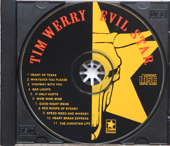 Tim Werry : Evil Star (CD, Album)