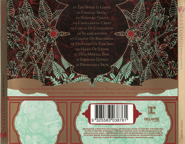 Mastodon : Blood Mountain (CD, Album)