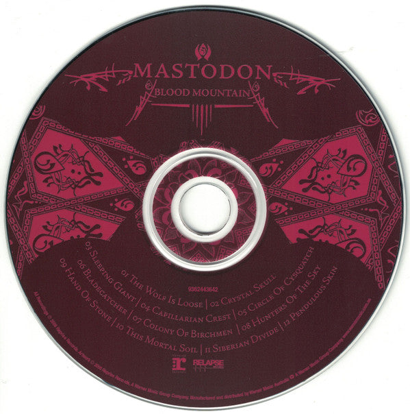 Mastodon : Blood Mountain (CD, Album)