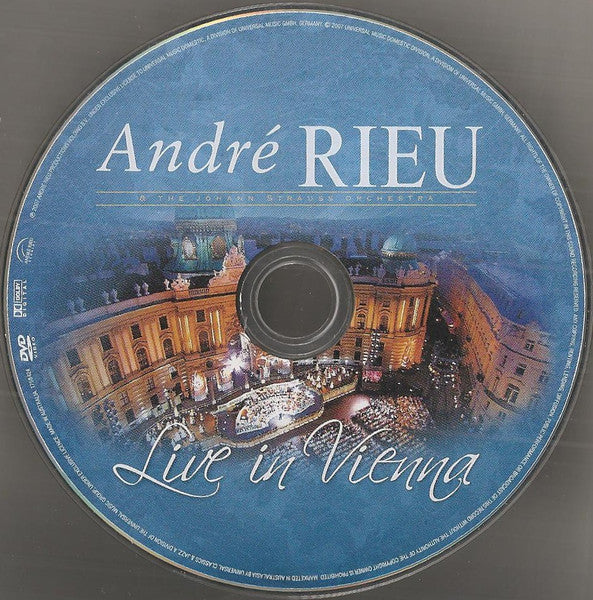 André Rieu & Johann Strauß Orchestra : Live In Vienna (DVD-V, PAL)