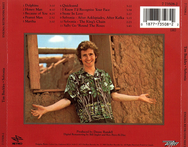 Tim Buckley : Sefronia (CD, Album, RE, RM)