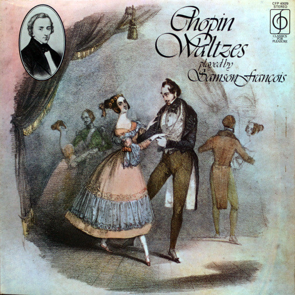 Frédéric Chopin Played By Samson François : Chopin Waltzes (LP, Album, RE)