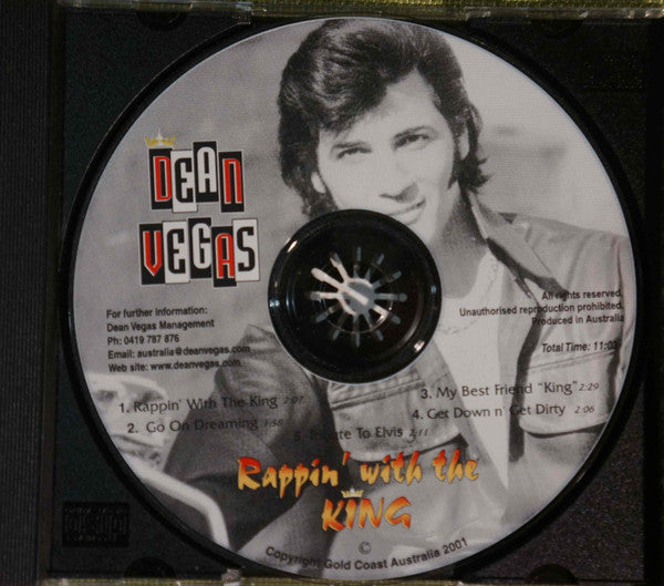 Dean Vegas : Rappin' With The King (CD, EP, Comp)
