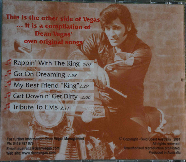 Dean Vegas : Rappin' With The King (CD, EP, Comp)