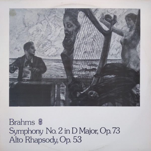 Johannes Brahms : Symphony No. 2 In D Major, Op. 73 / Alto Rhapsody, Op. 53 (LP, Club)