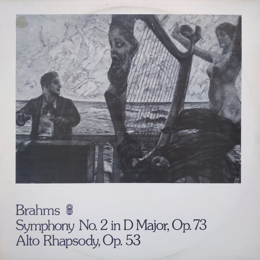 Johannes Brahms : Symphony No. 2 In D Major, Op. 73 / Alto Rhapsody, Op. 53 (LP, Club)