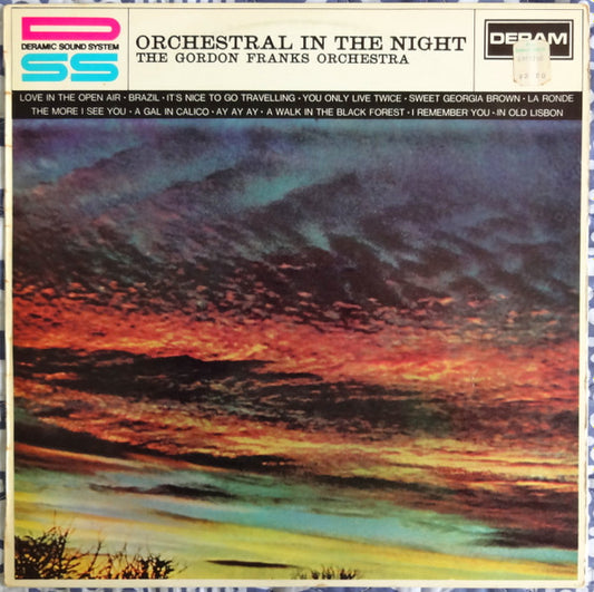 Gordon Franks And His Orchestra : Orchestral In The Night (LP, Album)