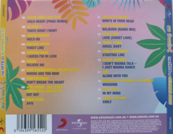 Various : So Fresh: The Hits of Summer 2022 (CD, Comp)