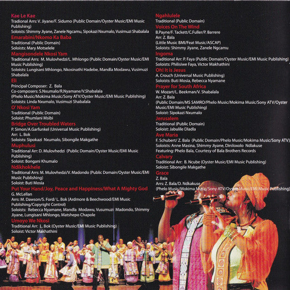 Soweto Gospel Choir : African Grace (CD, Album)