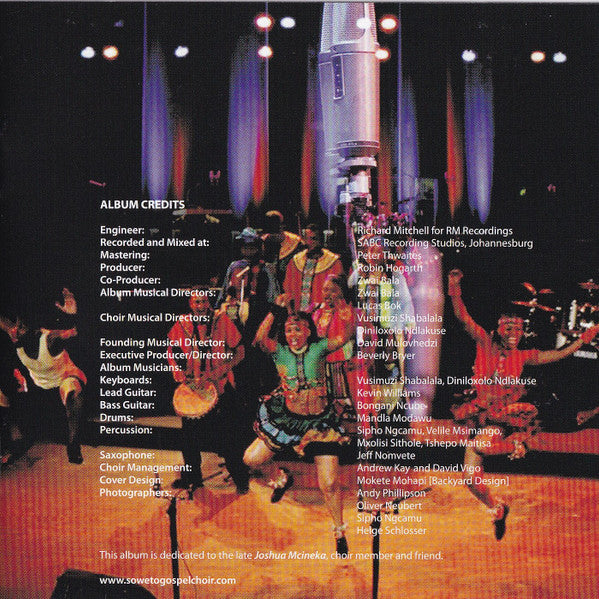 Soweto Gospel Choir : African Grace (CD, Album)