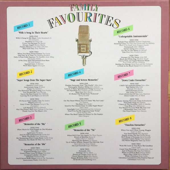 Various : Family Favourites (8xLP, Comp, Club)