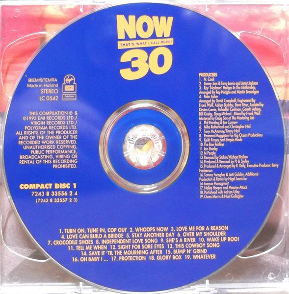Various : Now That's What I Call Music! 30  (2xCD, Comp)