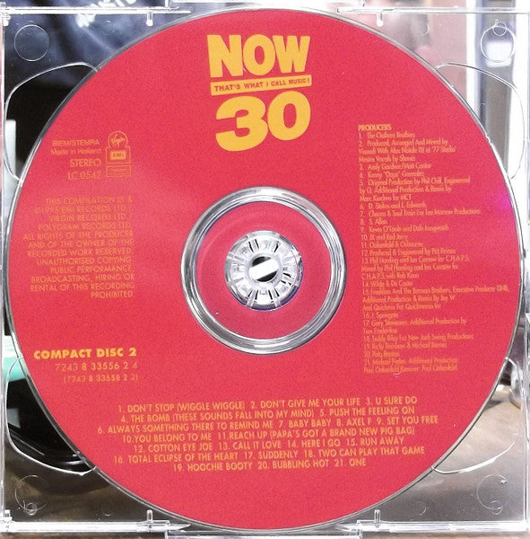 Various : Now That's What I Call Music! 30  (2xCD, Comp)