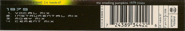The Smashing Pumpkins : 1979 Mixes (CD, Single)