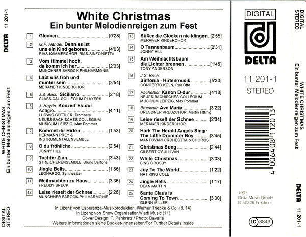 Various : White Christmas - Ein Bunter Melodienreigen Zum Fest (CD, Comp)