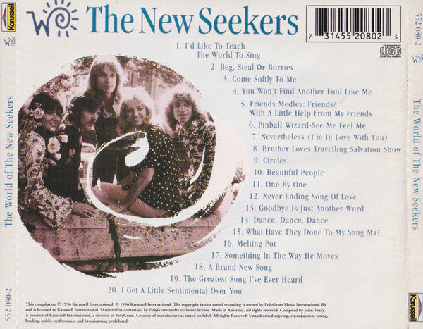 The New Seekers : The World Of The New Seekers (CD, Comp)
