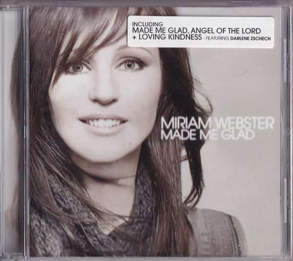 Miriam Webster : Made Me Glad (CD, Album)