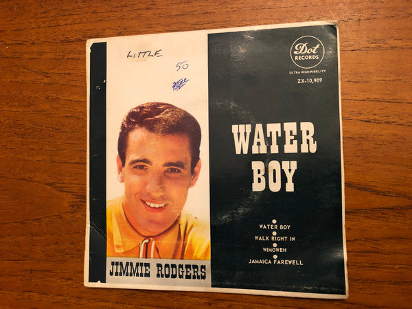 Jimmie Rodgers (2) : Water Boy  (7", EP)