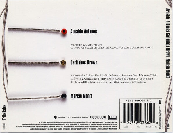 Tribalistas : Tribalistas (CD, Album, Copy Prot.)