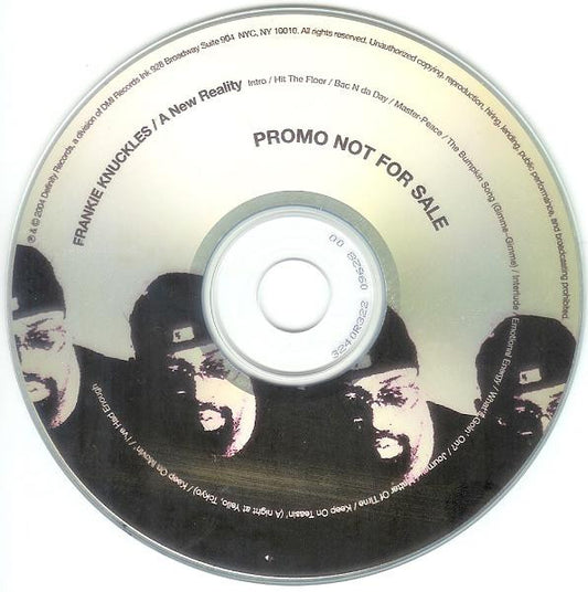 Frankie Knuckles : A New Reality (CDr, Album, Promo)