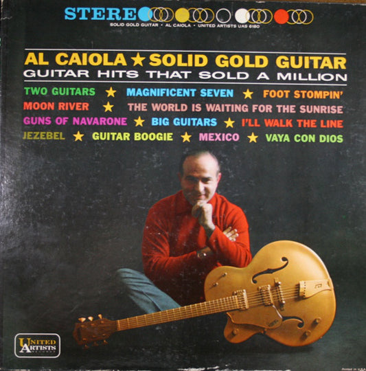 Al Caiola : Solid Gold Guitar (LP, Comp)