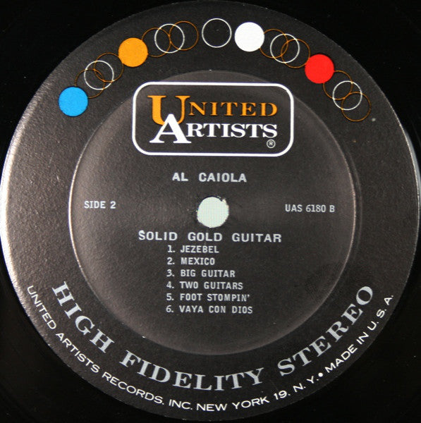 Al Caiola : Solid Gold Guitar (LP, Comp)