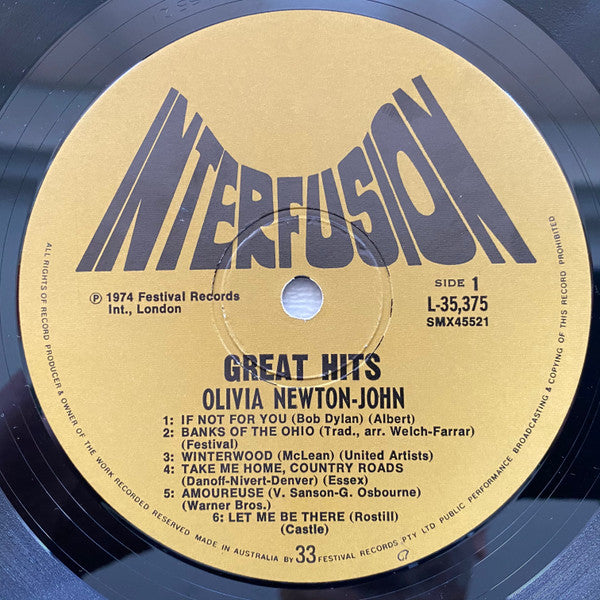 Olivia Newton-John : First Impressions (LP, Comp, Mus)