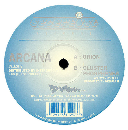 Arcana (3) : Orion / Cluster / Phosphenes (12")