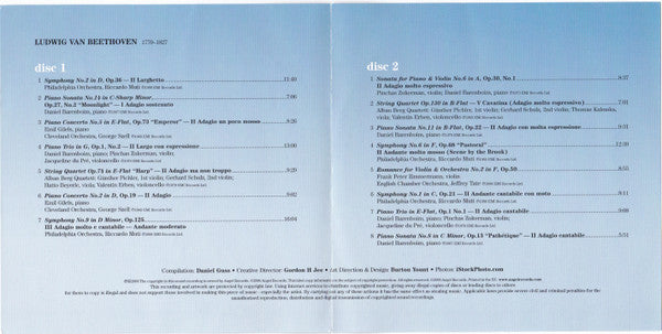 Various : The Most Relaxing Beethoven Album In The World...Ever! (CD, Comp)