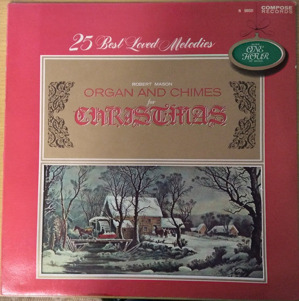 Robert Mason (5) : Organ and Chimes for Christmas (LP)