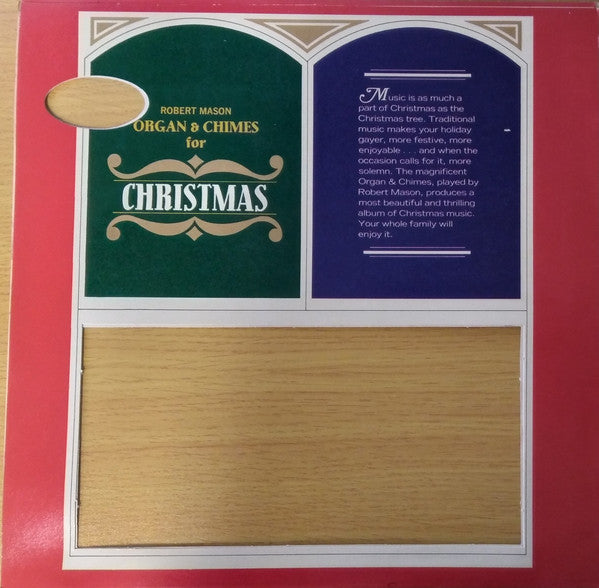 Robert Mason (5) : Organ and Chimes for Christmas (LP)
