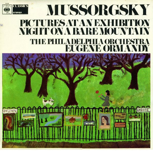 Mussorgsky* — The Philadelphia Orchestra, Eugene Ormandy : Pictures At An Exhibition - Night On A Bare Mountain (LP, RE)